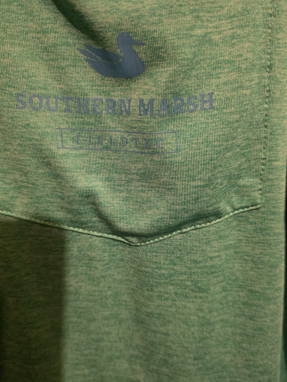 Southern Marsh Men's Long Sleeve Performance Pocket Tee - Teal Large EUC - Picture 4 of 4